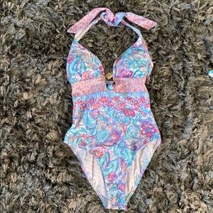 Lilly Pulitzer Pinchers Picnic Swimsuit XS